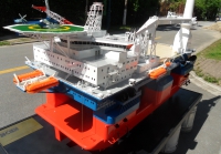 customized model of EIDE FLEX HEAVY LIFT VESSEL